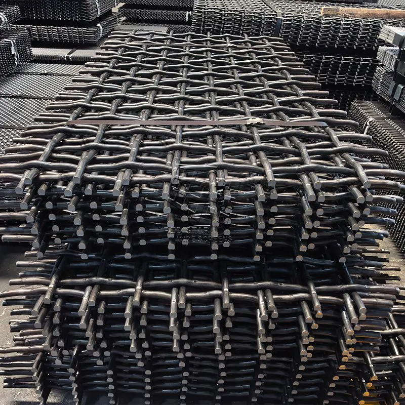Lock Crimped Woven Wire Screen