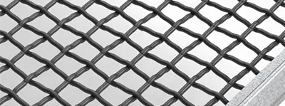 Lock Crimped Woven Wire Screen