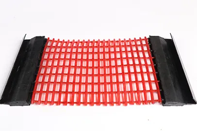 Polyurethane elastic screen