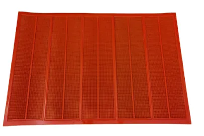 Polyurethane fine screen