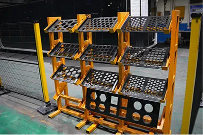 Perforated screen plate style