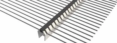 Type 5- piano wire screen-Removable support bar