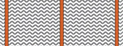 Type 2 -Wave holes with PU support strips