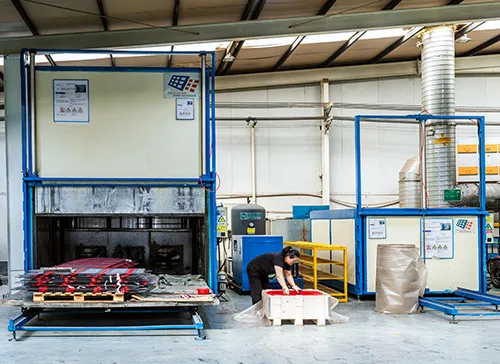 Secondary vulcanization